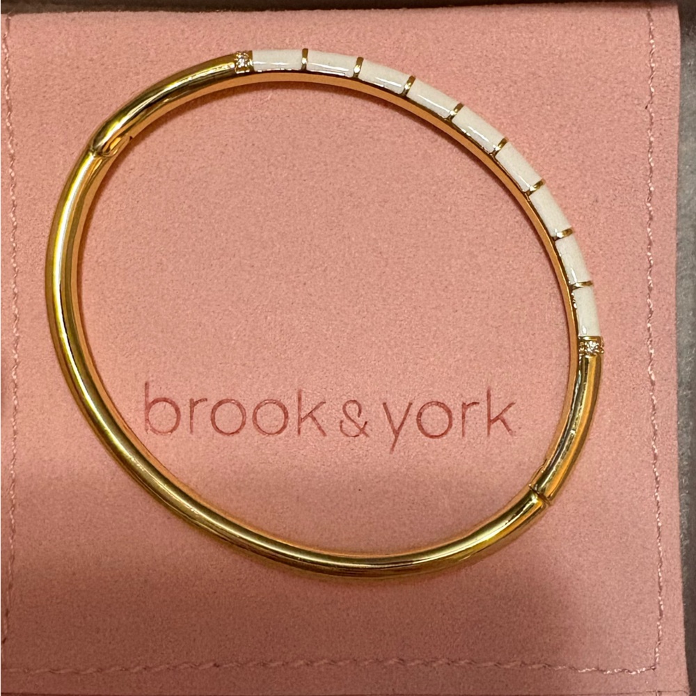 Brook & York Newport Enamel Bangle